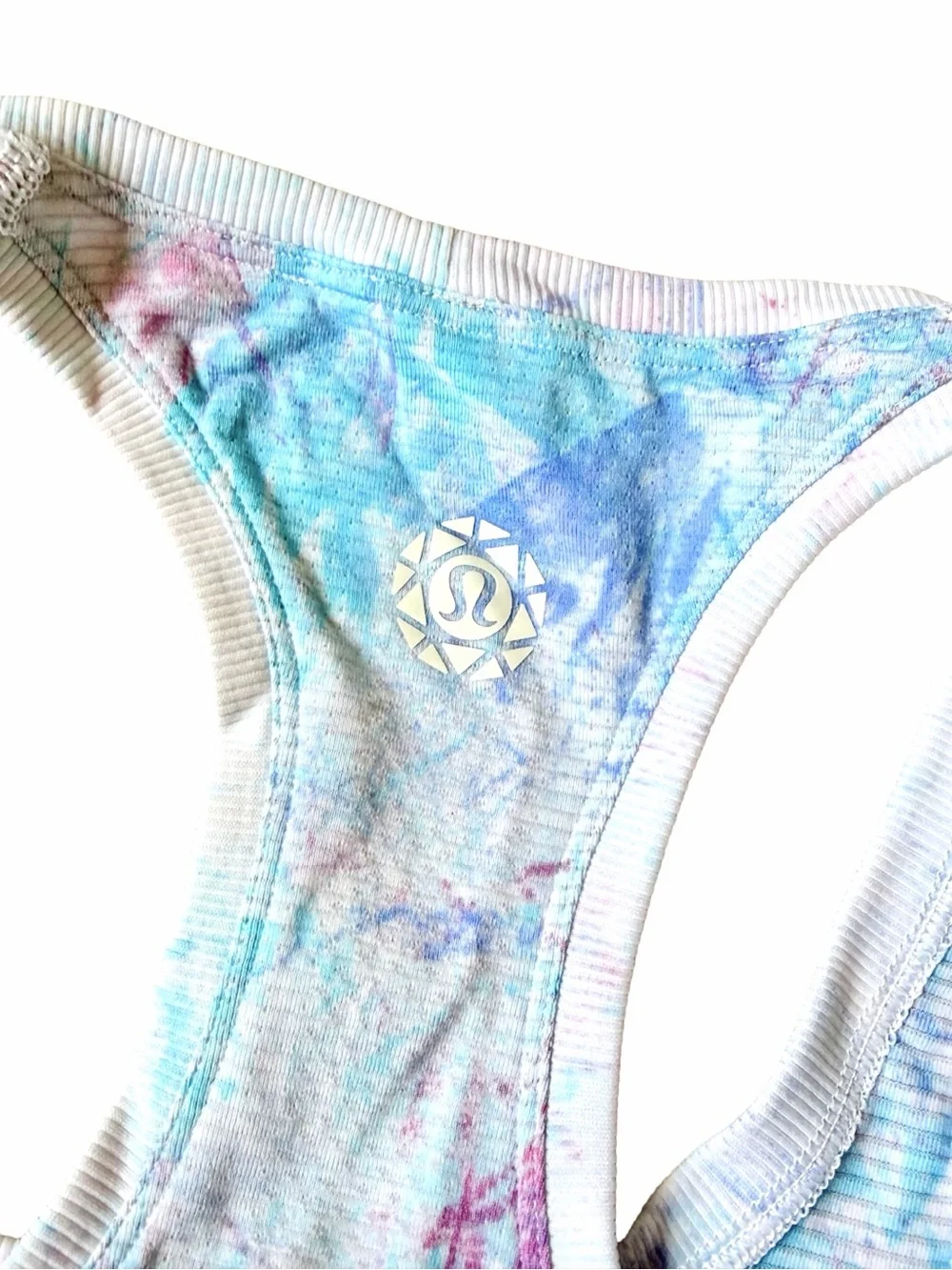 Lululemon Seawheeze Swiftly Women’s Tie-Dye Racerback Tank Top size 6 - Picture 3 of 4